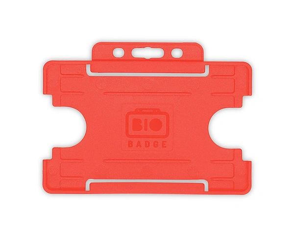  Red - Open - Faced - Id - Card - Holder - Landscape